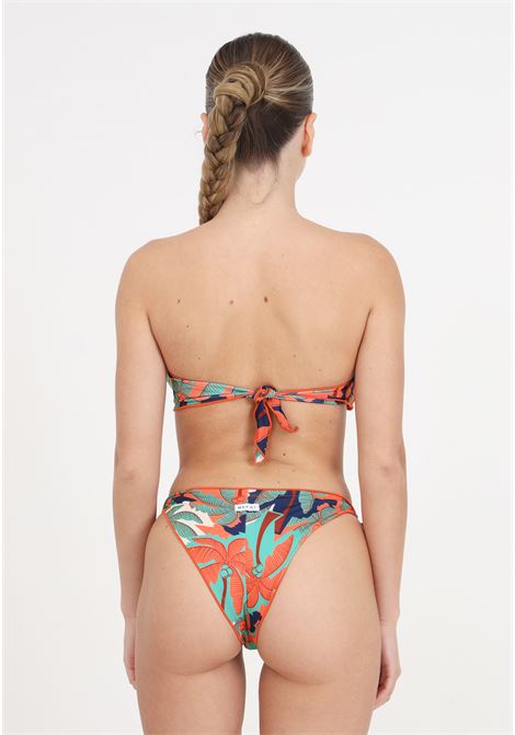 Women's frou frou bandeau bikini and adjustable seashell knot briefs ME FUI | MF24-1507X1.